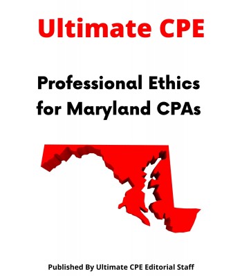 Professional Ethics for Maryland CPAs 2023